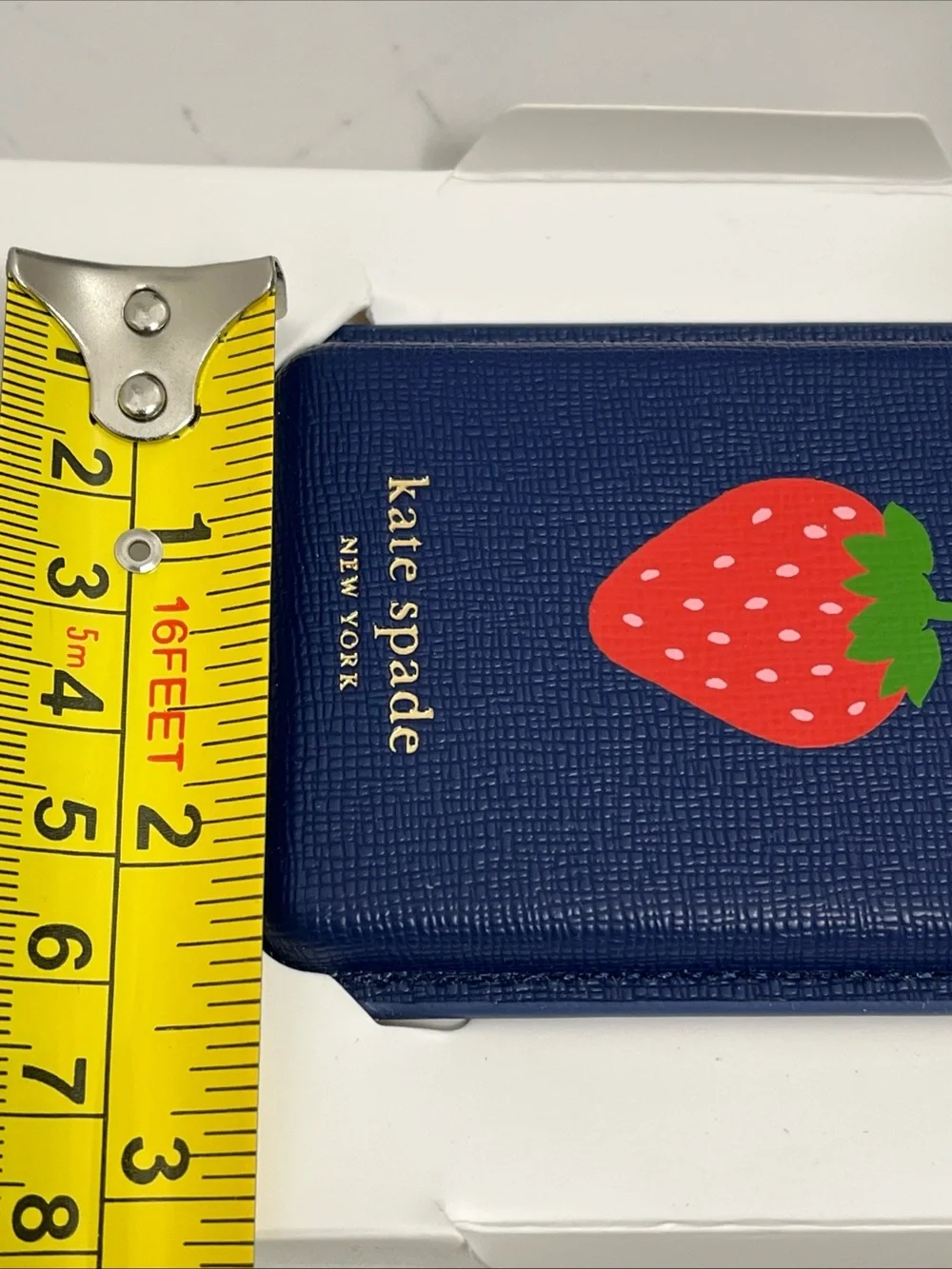 Kate Spade New York magnetic wallet strawberry